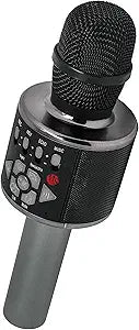 Wireless Bluetooth Karaoke Microphone with LED Lights for Fun