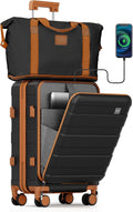 Carry on Luggage Airline Approved 20 in Hard Shell - TSA Lock & USB