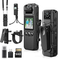 Z11 2K Body Worn Camera - 64GB, 7 Hr Battery, 180 Rotatable Lens