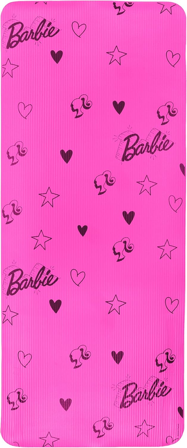 Capelli Sport Barbie Kids Yoga Mat - Non-Slip & All-Purpose for Fun Workouts!