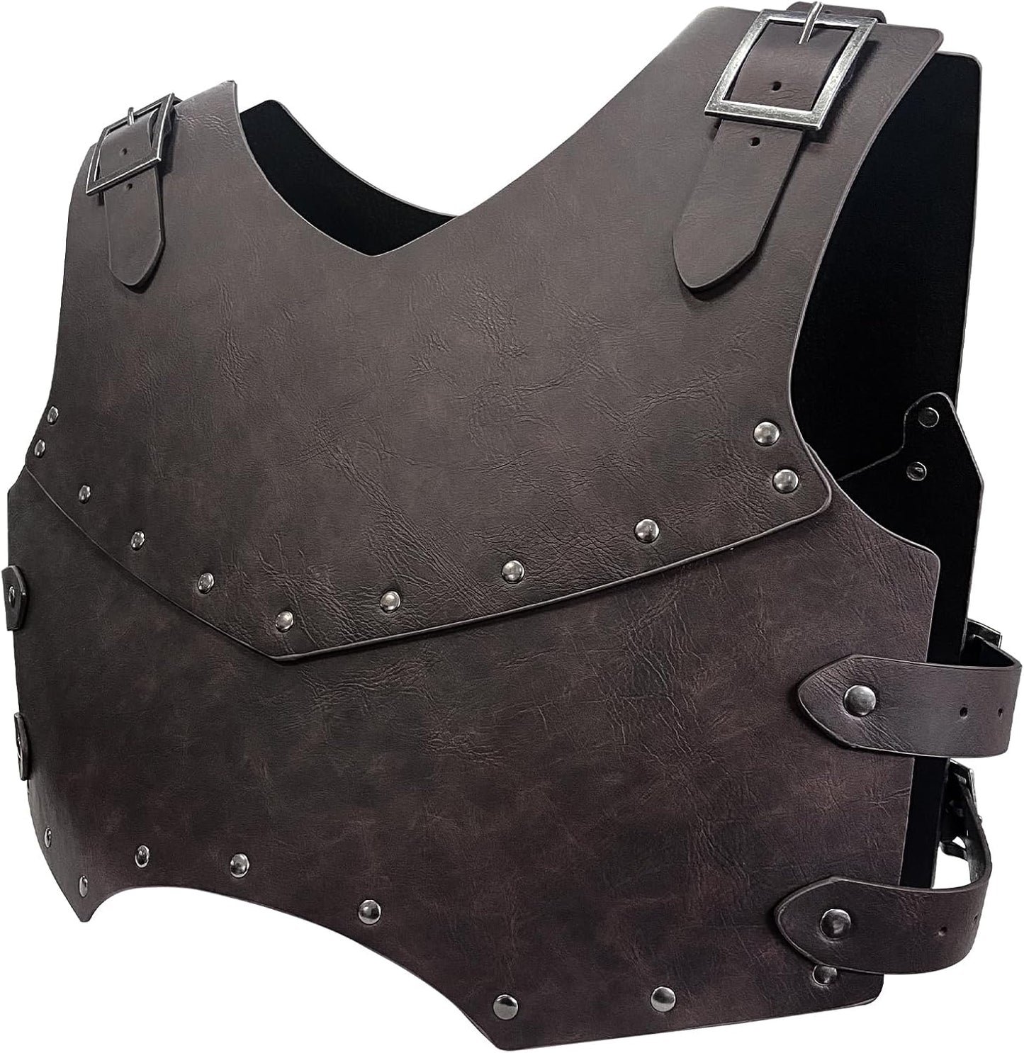 Medieval Faux Leather Chest Armor for LARP and Cosplay Events