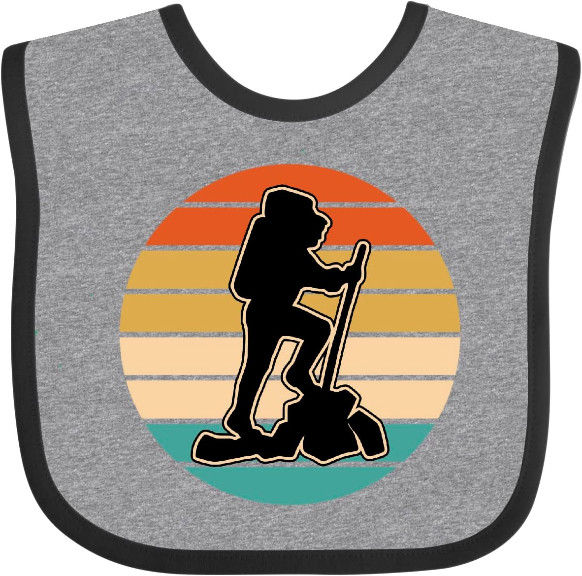 Inktastic Baby Bib: Adventure Ready!