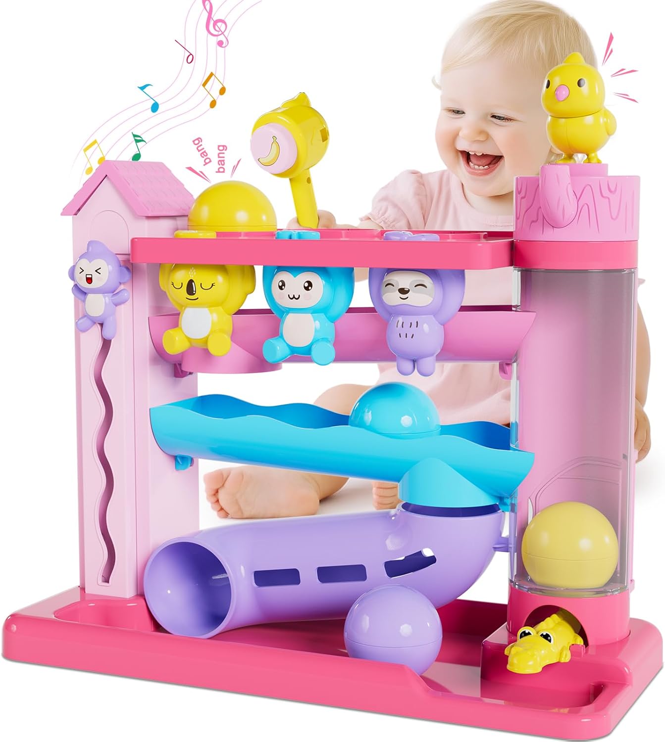 Musical Ball Drop Toy for Toddlers - Fun Educational Gift