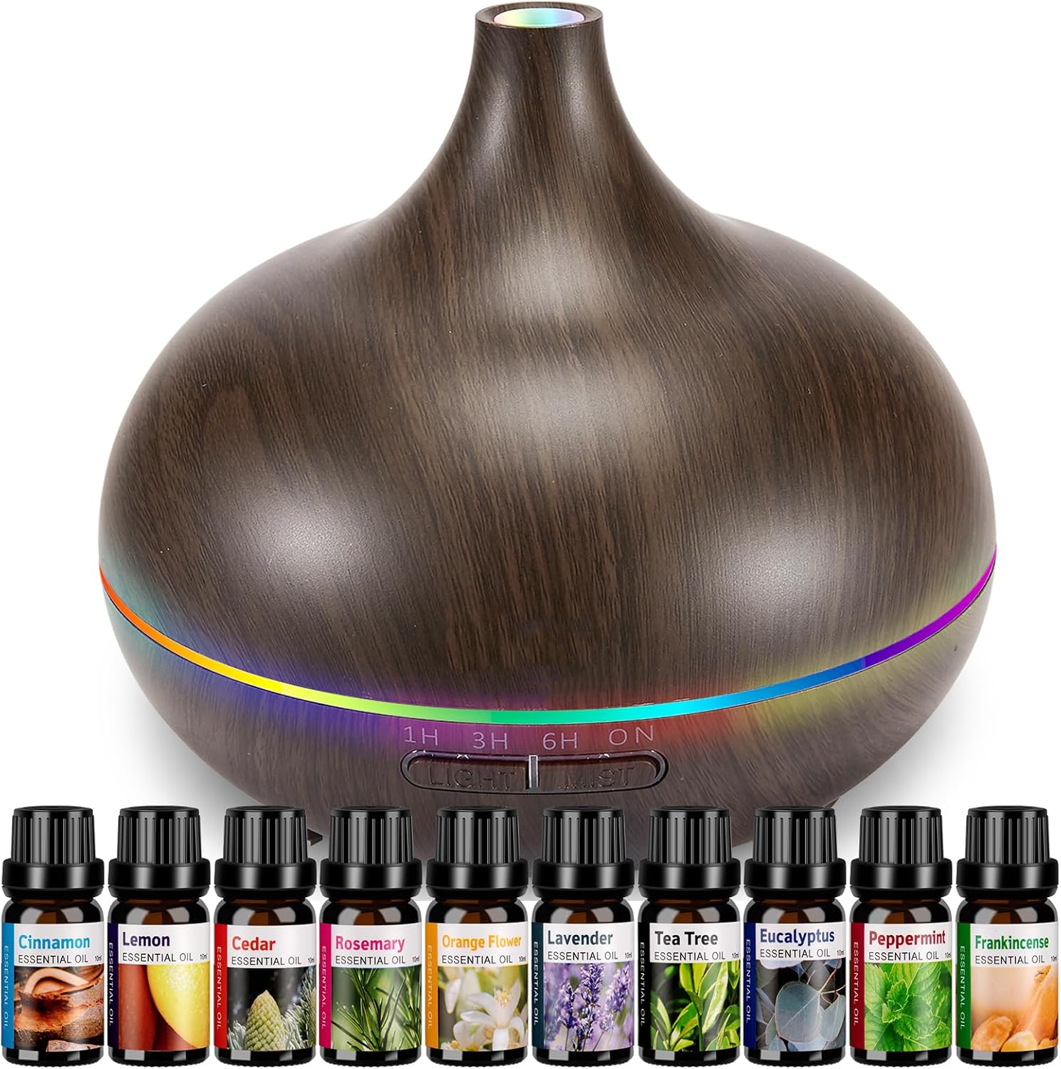 Aromatherapy Essential Oil Diffuser Set for Large Rooms