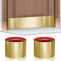 8 in x 34 in Self Adhesive Door Kick Plate 2 Pack - Durable Protection