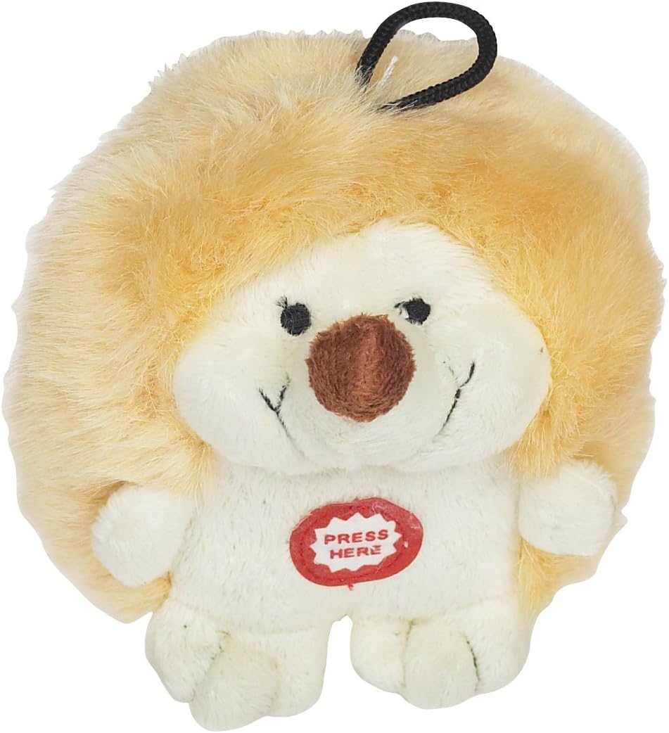 Interactive Chattering Hedgehog Toy - 4.5 in, All Breeds