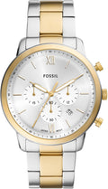 Fossil Neutra Quartz Two-Tone Chronograph Watch - Big Face Style