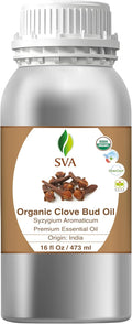SVA Clove Essential Oil 100% Natural for Aromatherapy and Care