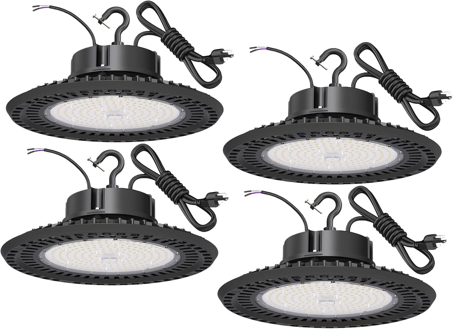 BFT UFO LED High Bay Light 240W 4PACK for Commercial Use