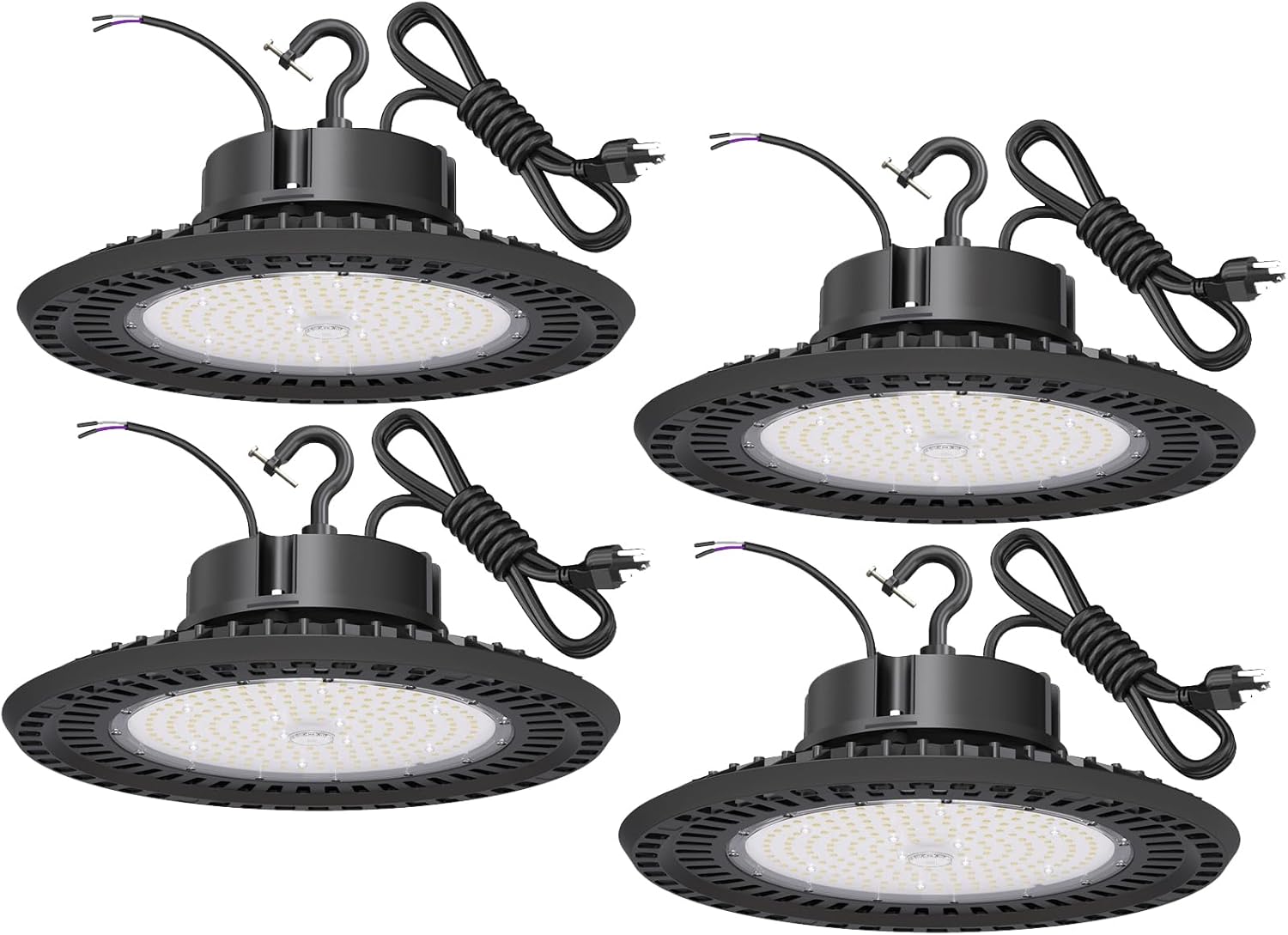 BFT UFO LED High Bay Light 240W 4PACK for Commercial Use