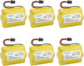 Kastar 6-Pack Replacement Batteries for Uniden BC230 Series - High