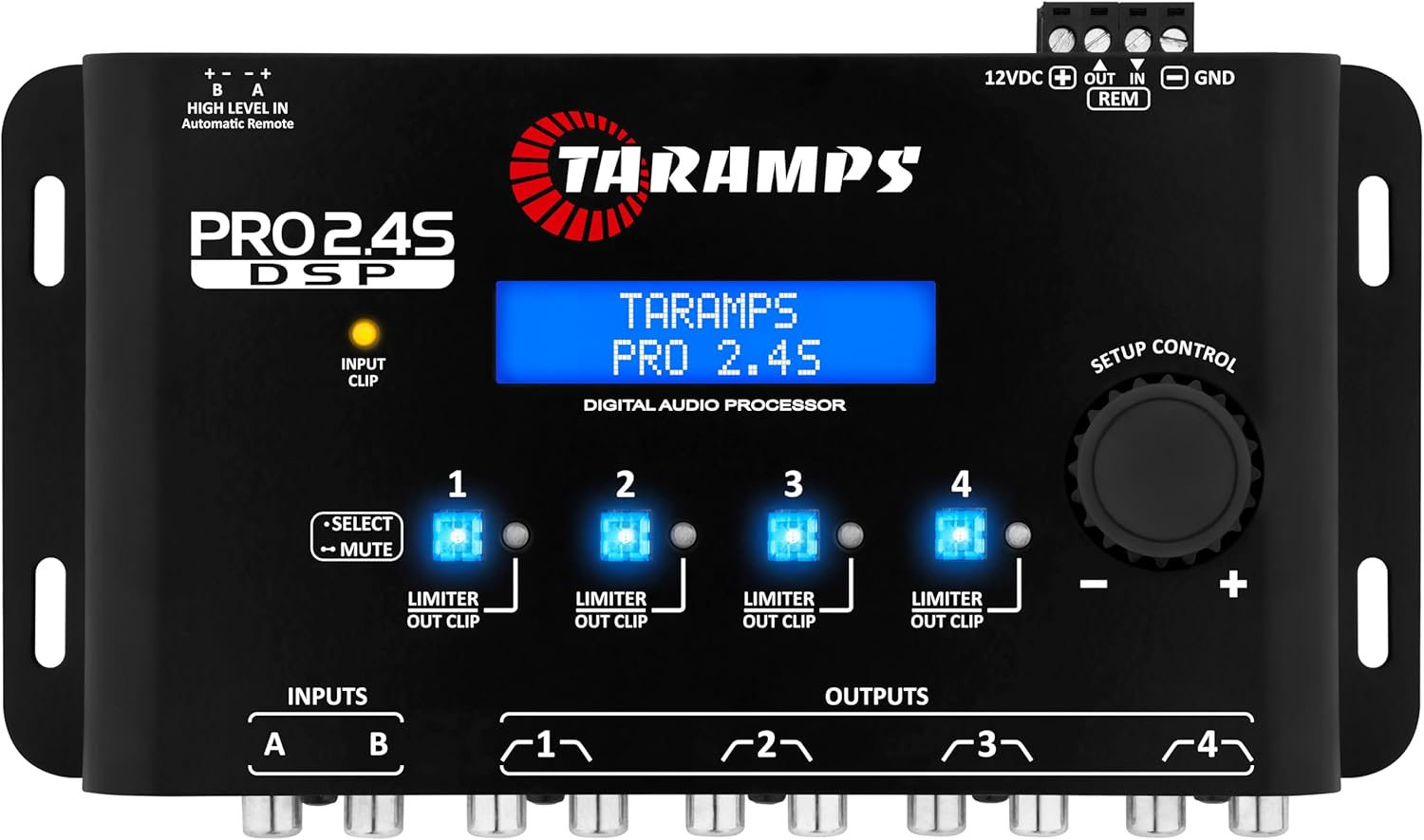 Taramp's Pro 2.4S DSP Crossover: Ultimate Digital Equalizer
