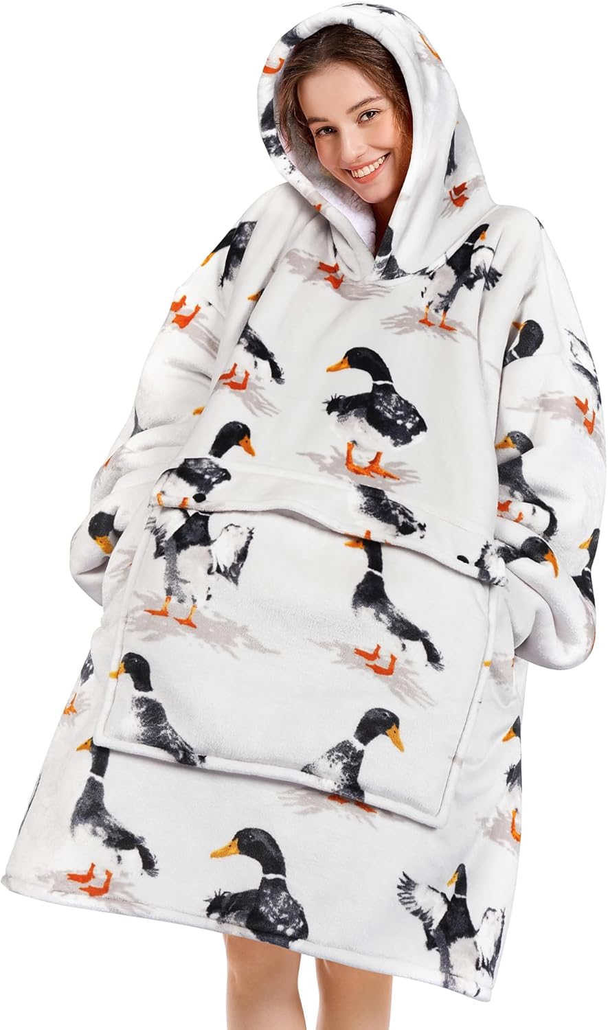 Narecte Cozy Oversized Blanket Hoodie for Adults - Perfect Gift