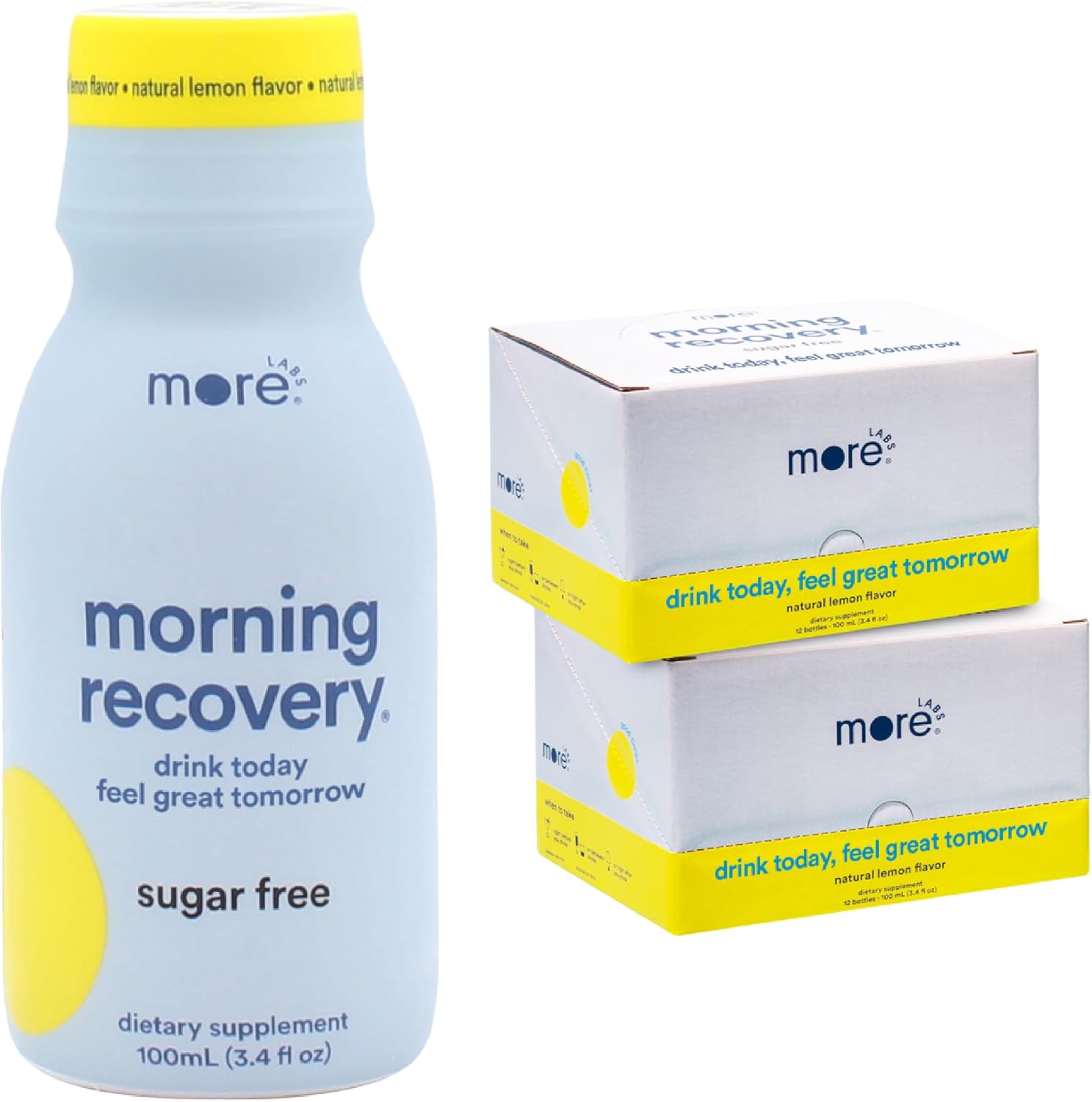Morning Recovery Electrolyte Drink for Hydration and Wellness