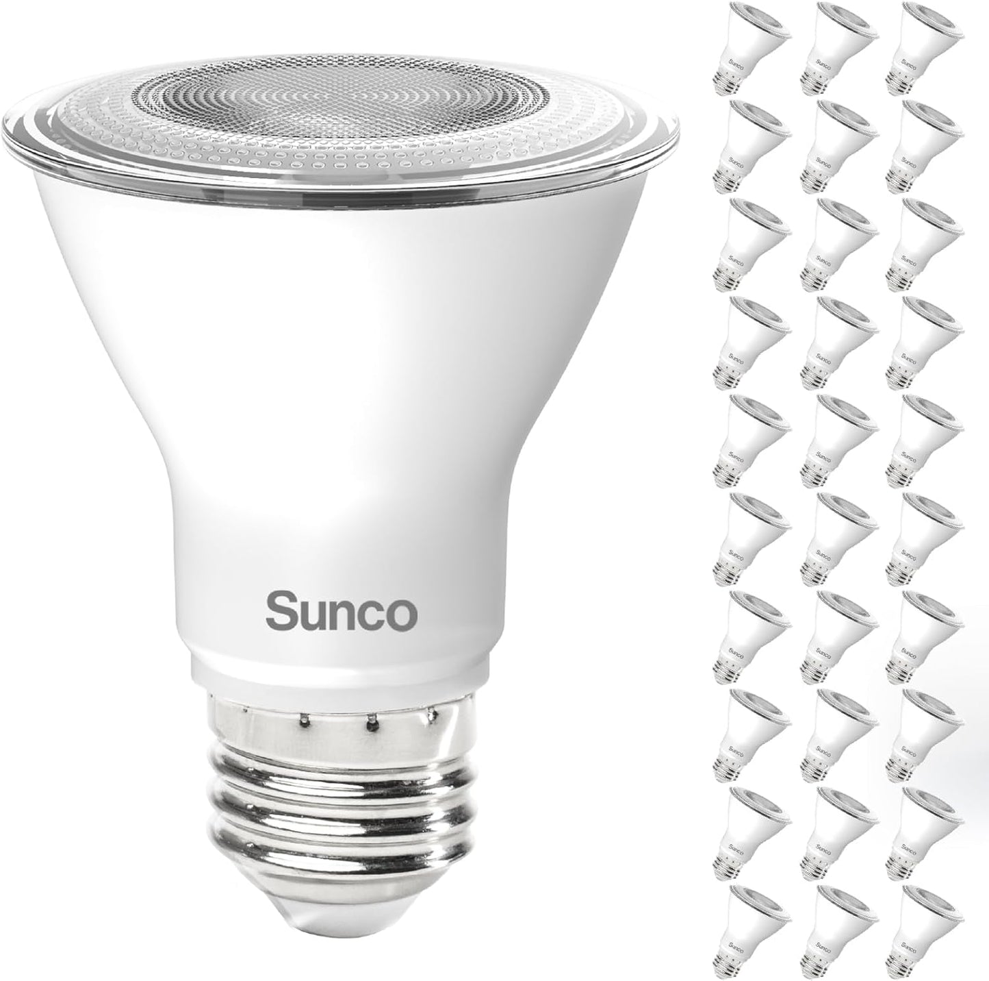 PAR20 LED Bulbs - 30 Pack Dimmable Flood Light for Indoor/Outdoor