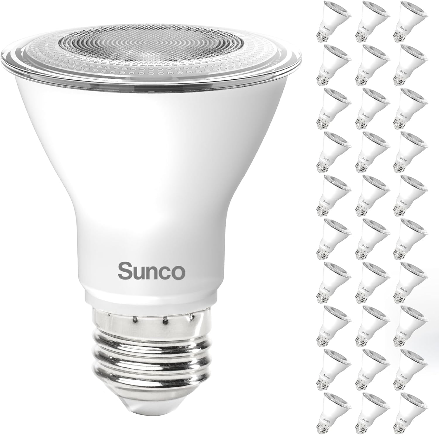 PAR20 LED Bulbs - 30 Pack Dimmable Flood Light for Indoor/Outdoor