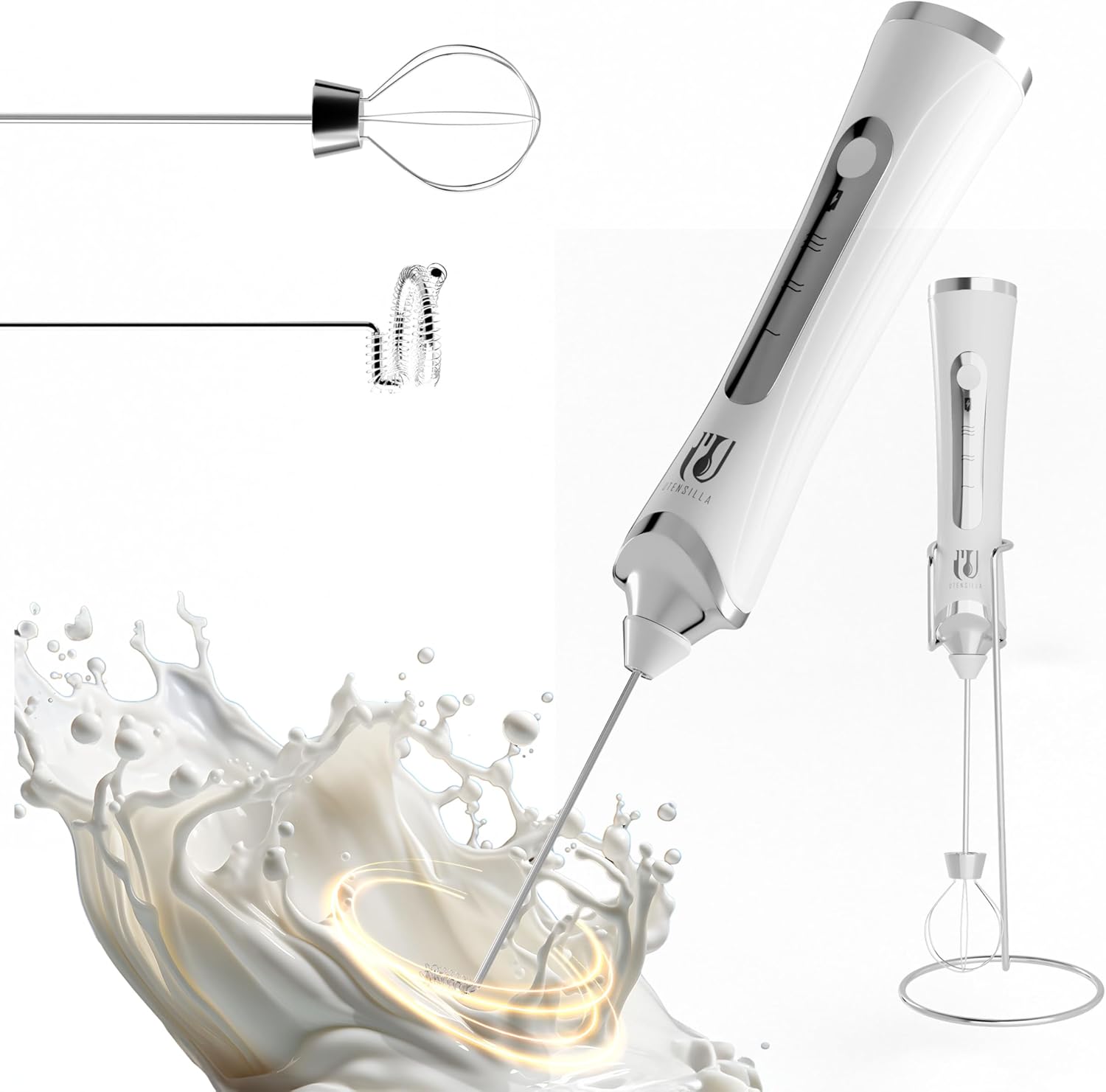 UTENSILLA Rechargeable Milk Frother: Perfect Foam!