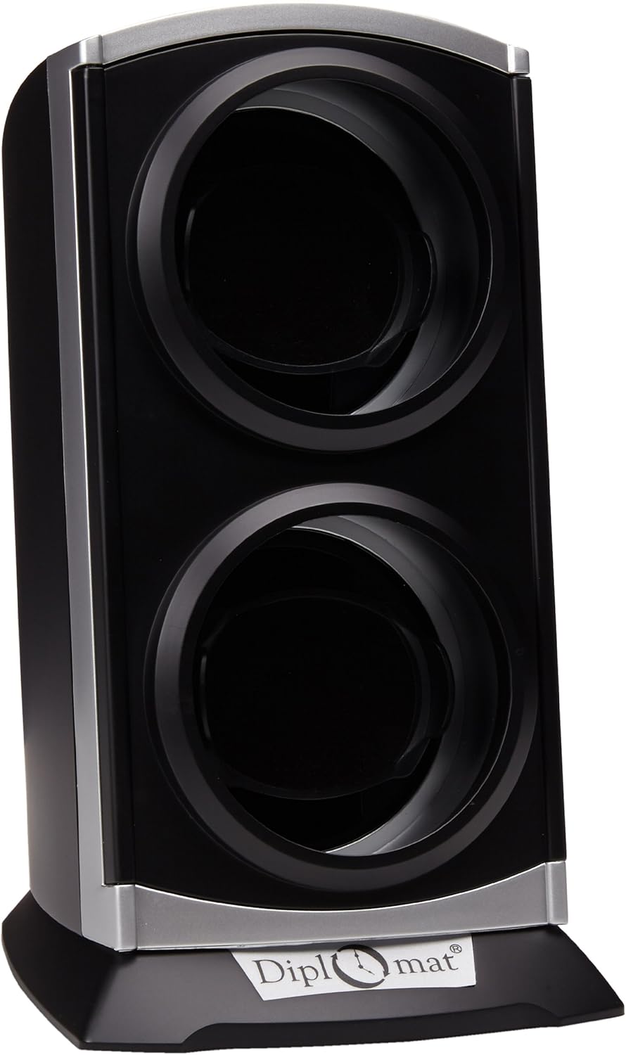 Diplomat Dual Metallic Watch Winder, Built-In Timer