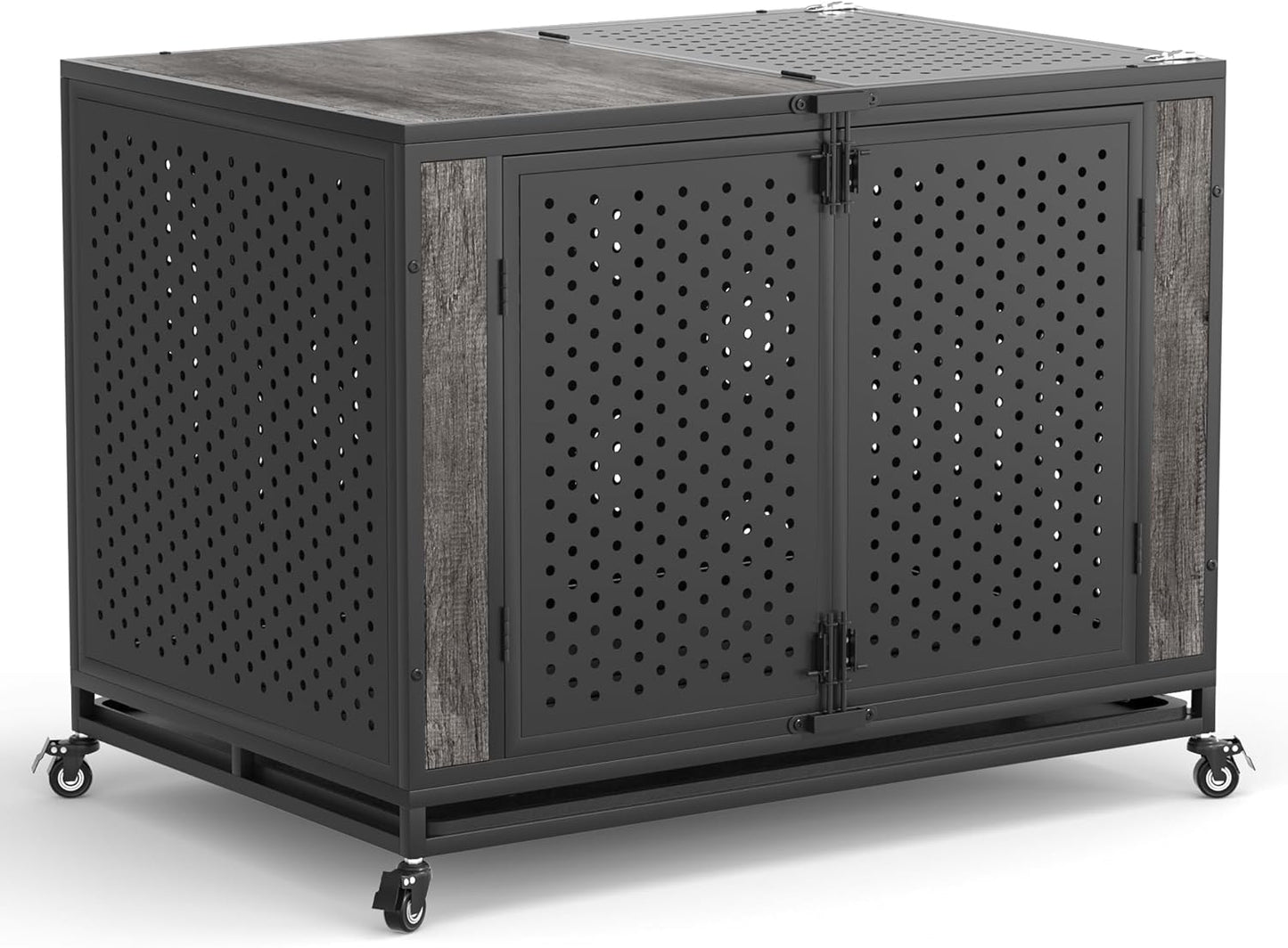 42 Inch Heavy Duty Dog Crate for Medium and Large Dogs