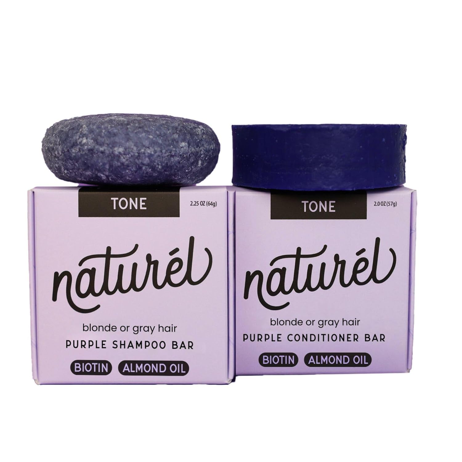 Purple Toning Hair Bars with Biotin - Brighten Blondes!