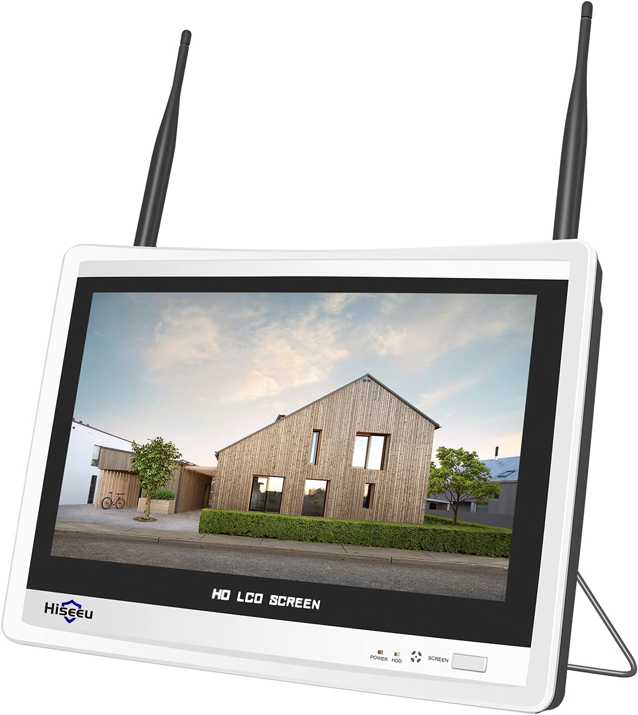 12Inch LCD Wireless NVR with 10 Channels and Motion Detection