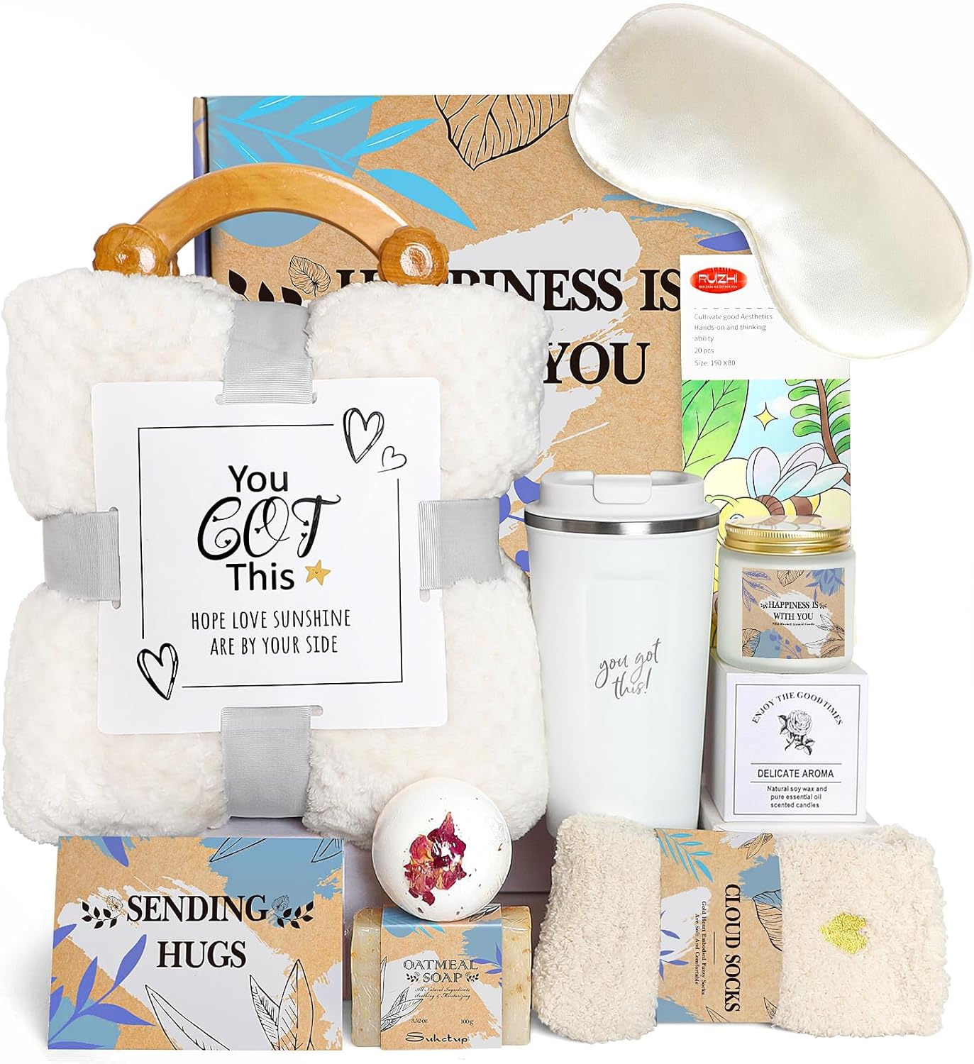 Get Well Soon Gifts for Women - Care Package for Recovery