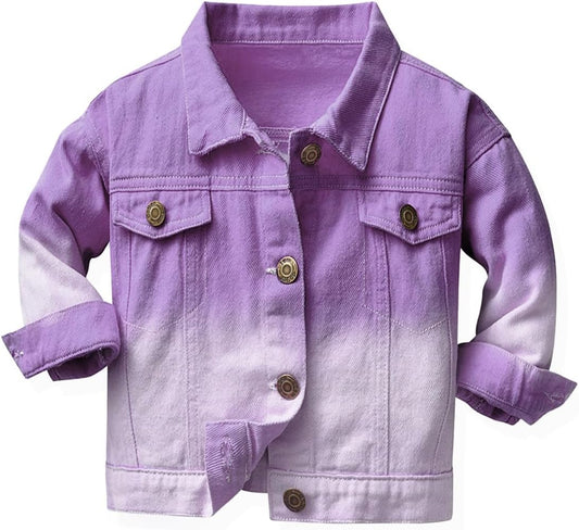 Cromoncent Toddler Denim Jacket for Boys Girls - Stylish and Cute