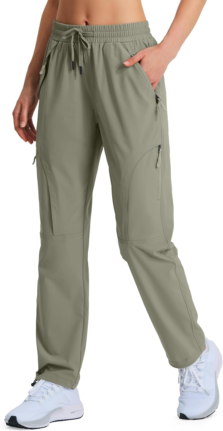 Women's Hiking Pants Quick Dry Lightweight Cargo Pants for Travel