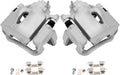 Front Left+Right Brake Calipers With Bracket 19B2714 19B2715 - Direct