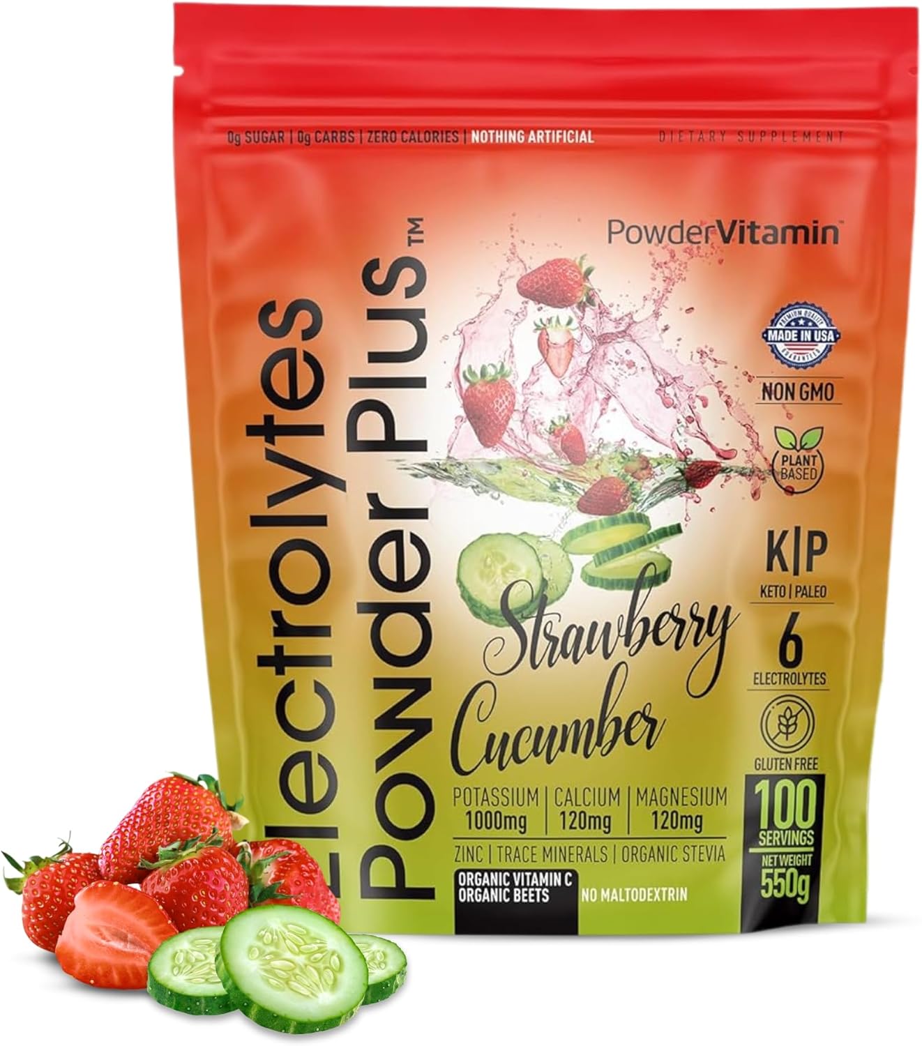 Electrolytes Powder Plus for Ultimate Hydration and Recovery