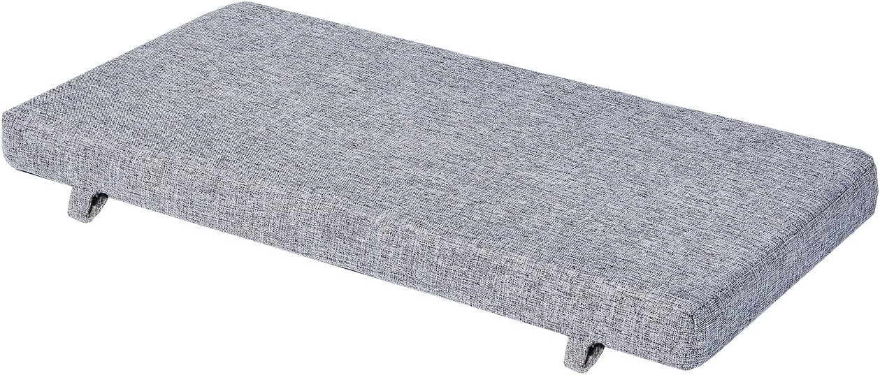 Piano Bench Cushion for Indoor Shoe Storage by MICUSHION