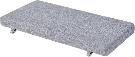 Piano Bench Cushion for Indoor Shoe Storage with Ties Non Slip
