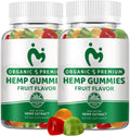 Hemp Gummies Extra Strength 2 Pack - Organic Hemp Oil