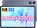 Android Tablet 12 in 24GB RAM 128GB ROM - Smooth Multitasking