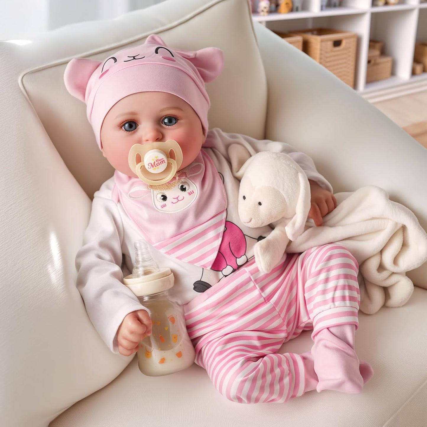 BABESIDE Bailyn - 20 Realistic Reborn Baby Doll for Kids