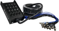 XLR Snake Cable 16 Channel 50 ft - Heavy-Duty Stage Snake