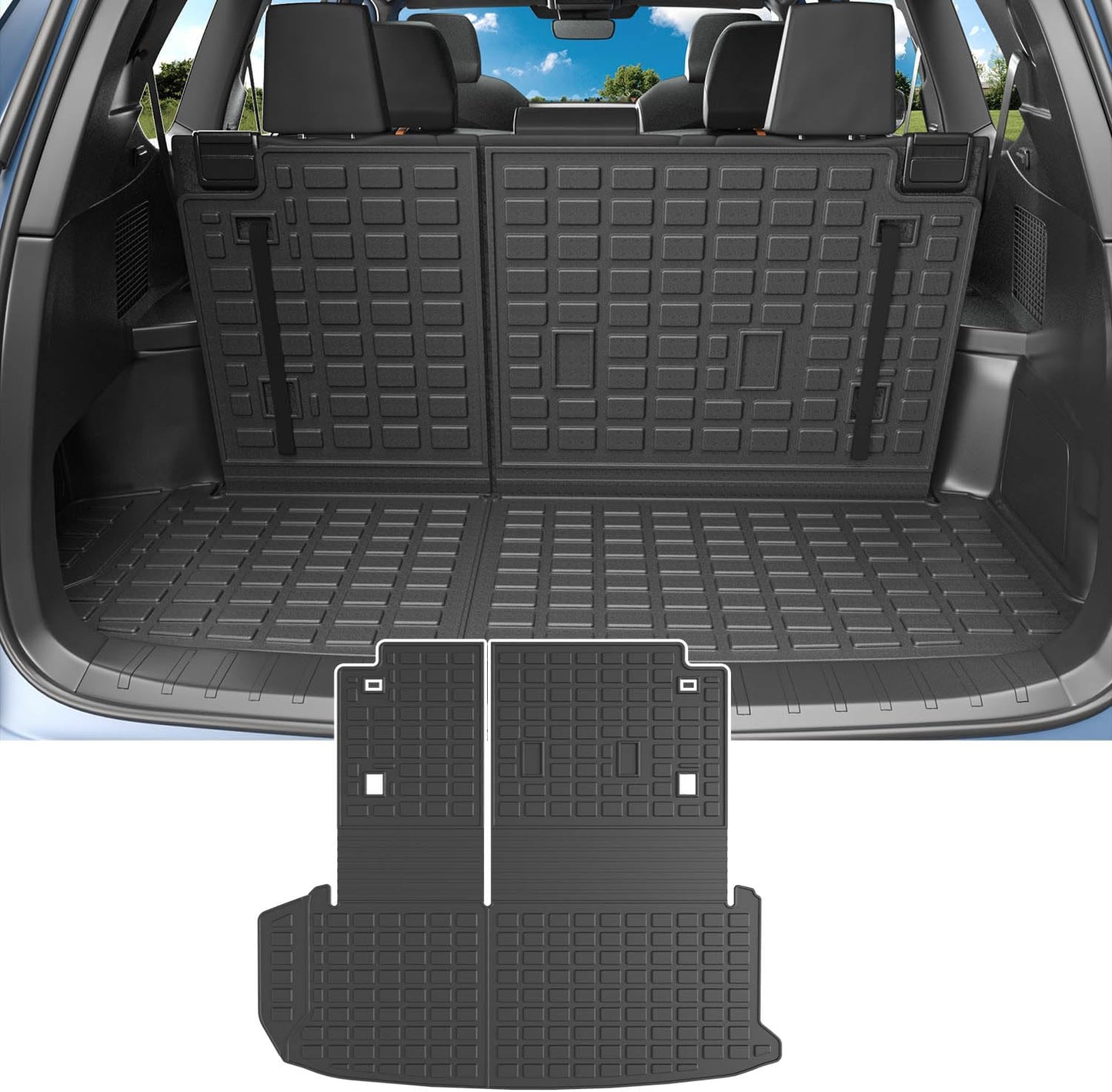 powoq Cargo Mat for 2024 2025 Toyota Grand Highlander Trunk