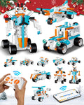 Robot Building Kits for Kids 12-in-1 STEM Toys - Programmable Fun
