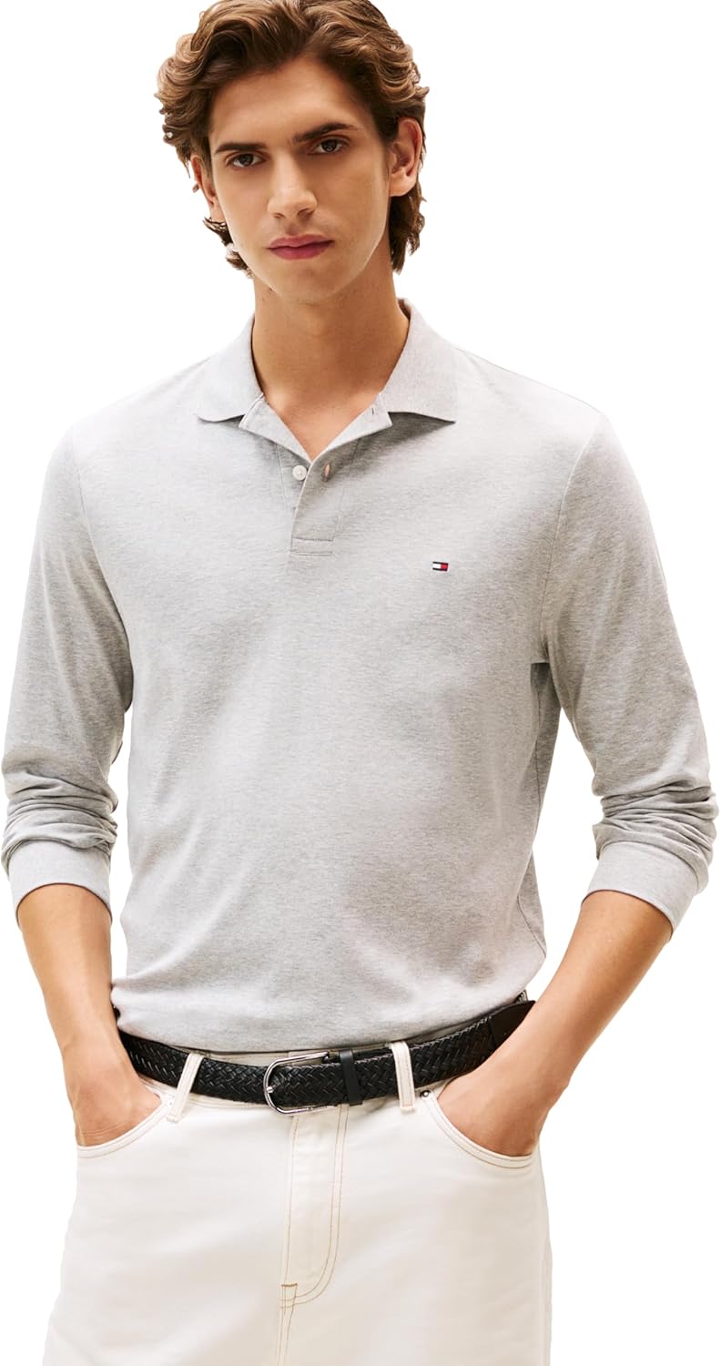 Tommy Hilfiger Men's Long Sleeve Casual Polo Shirts for Every Occasion