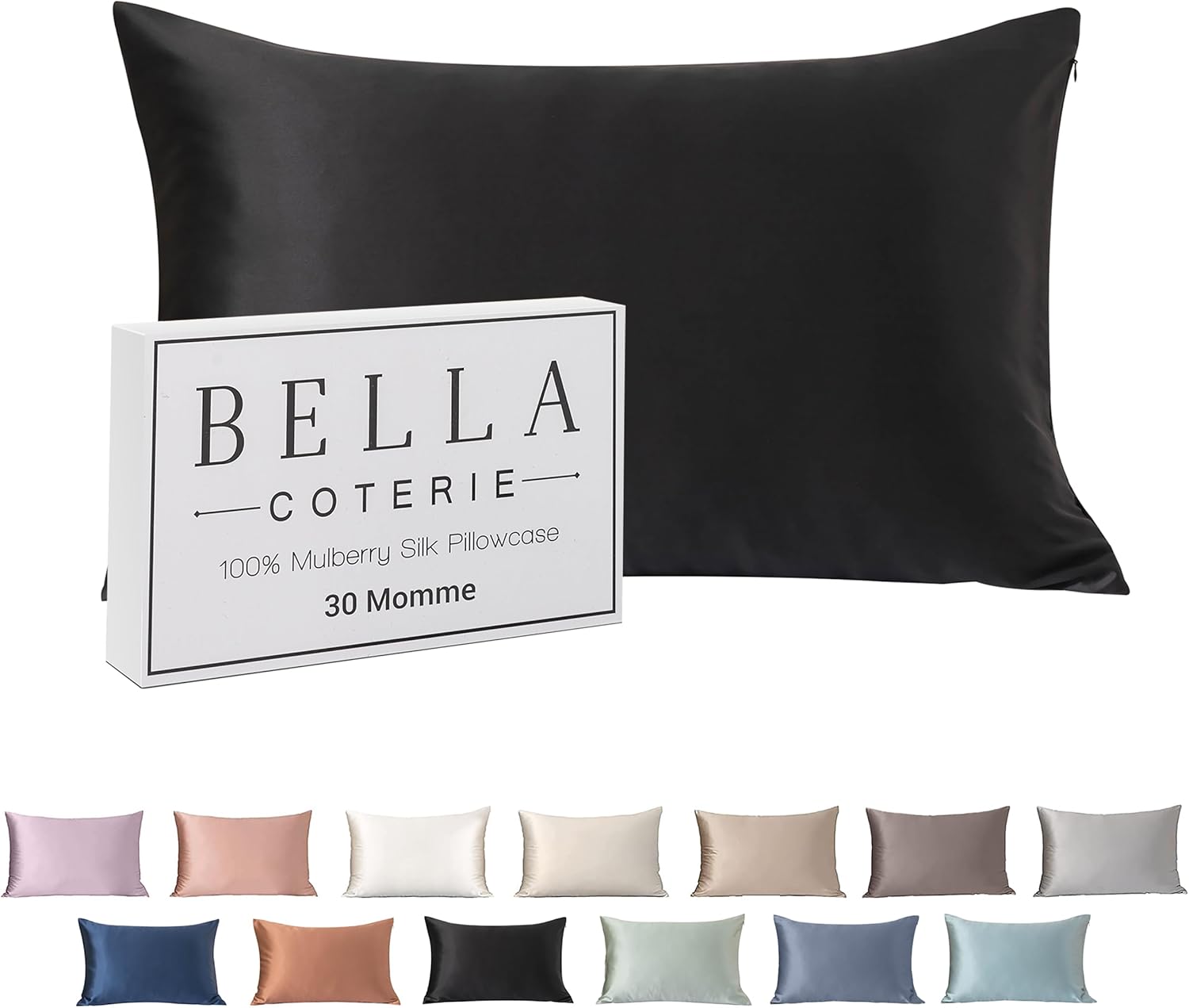 Luxury Silk Pillowcase for Hair and Skin - 30 Momme Softness