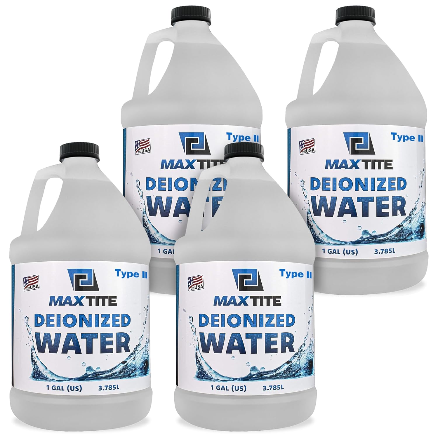 MAXTITE Type II Deionized Water - Perfect for Laboratories