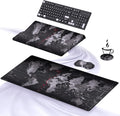 Ergonomic Mouse Pad and Keyboard Wrist Rest Set - Pain Relief & XL Mat