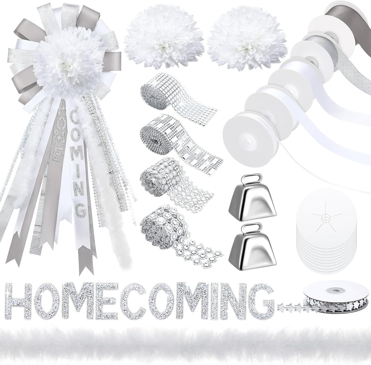 Homecoming Mum Supplies Set for DIY Crafting and Decor