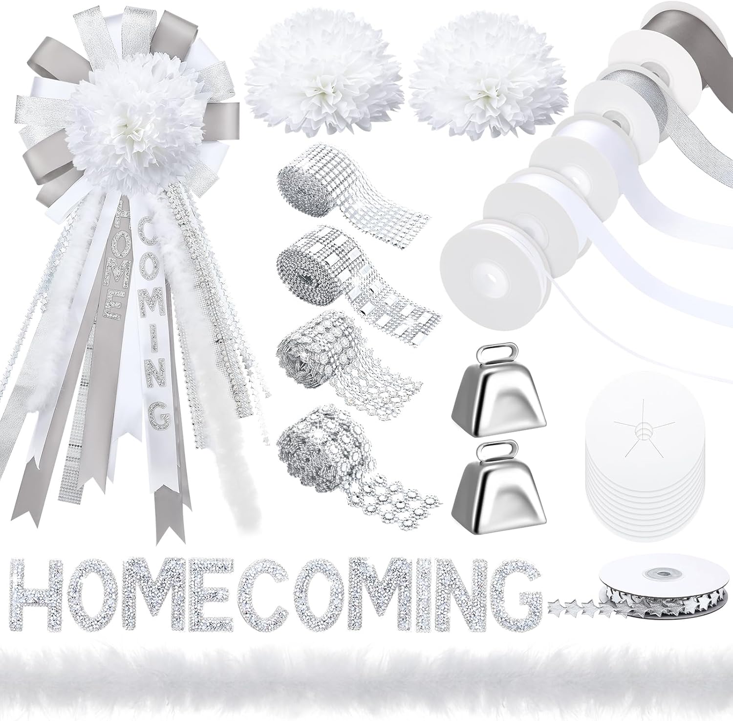 Homecoming Mum Supplies Set for DIY Crafting and Decor