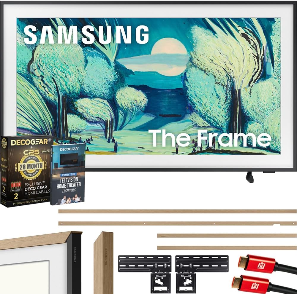 Samsung QN43LS03FA 43in The Frame QLED 4K AI TV Bundle Review