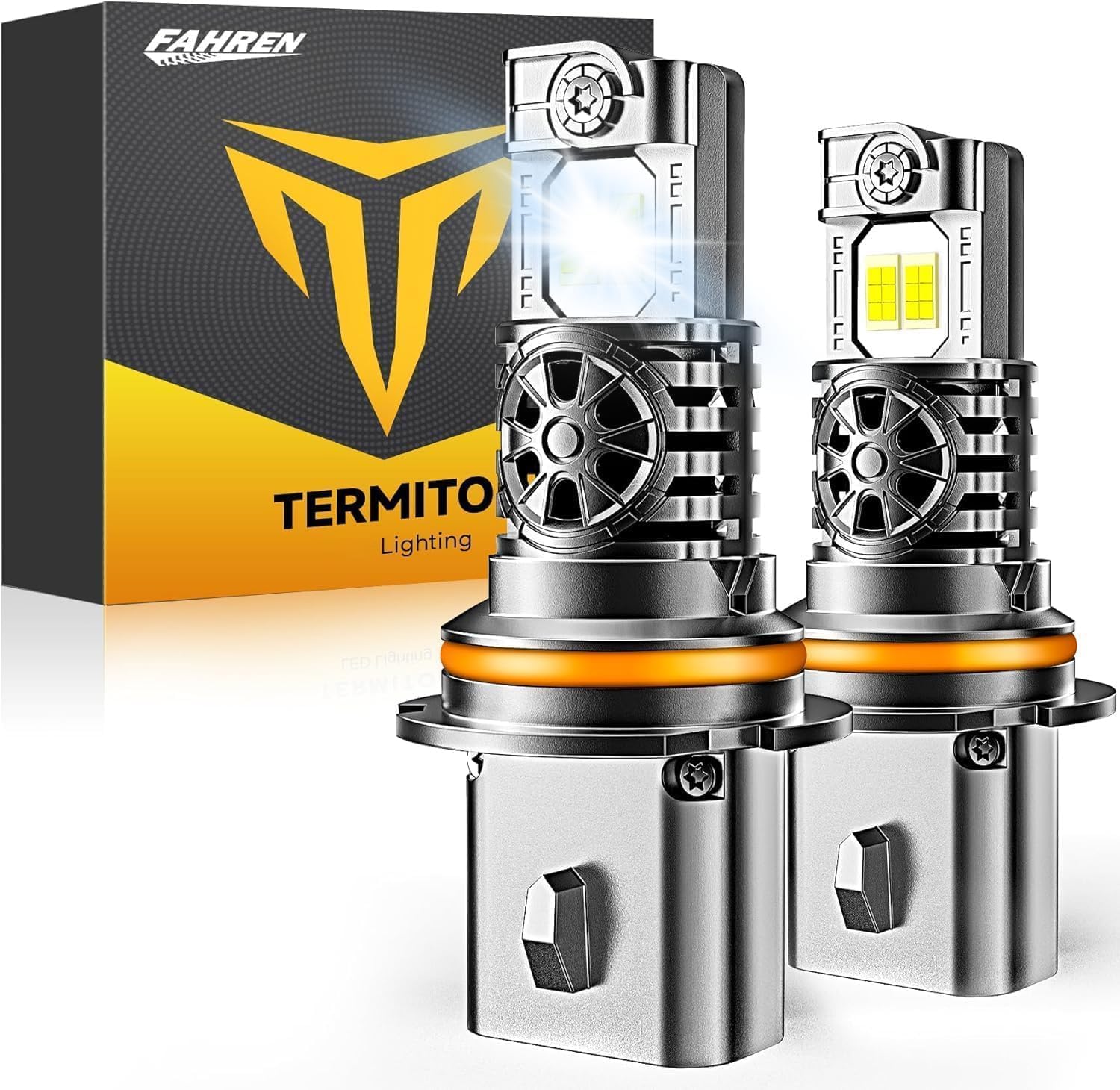 9007/HB5 Light Bulbs with 50,000LM Brightness for Fog Lights