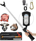 Cattle Prod Rechargeable with Led Light - Retractable 12 to 37 in