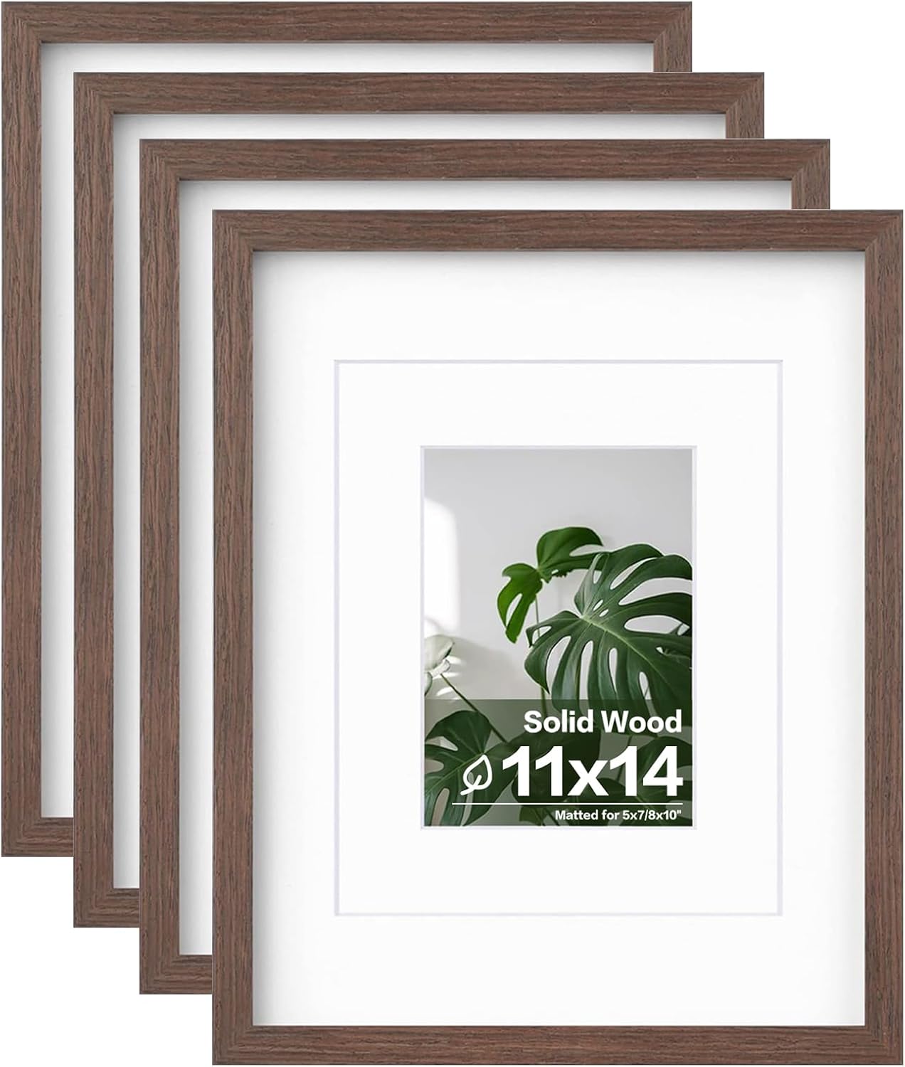 Egofine 11x14 Picture Frames Set of 4 for Home and Office