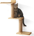 FUKUMARU Cat Wall Shelves 3-in-1 Transformable Cat Stairs - Space