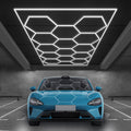 Hexagon LED Garage Light 77000LM 6500K - Honeycomb 14-Grid